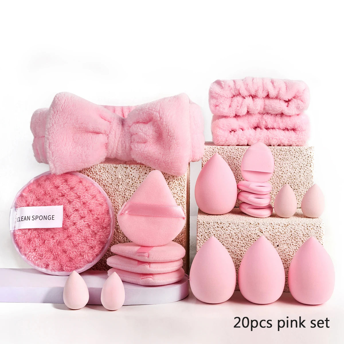 Complete Cosmetic Brush & Sponge Kit