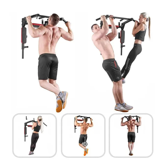 2026 Pull up Dip Station Outdoor Pull up Bar Power Tower for Wall