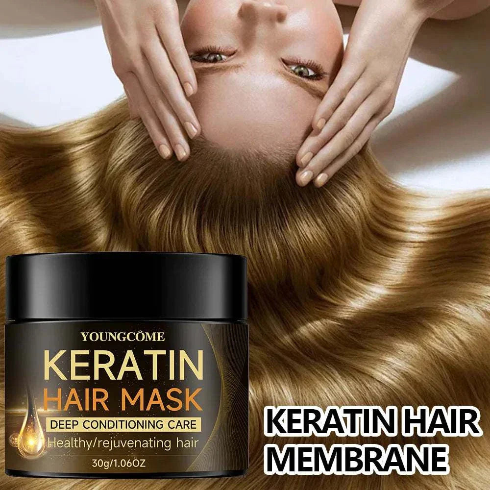 Keratin Hair Mask deep conditioning care for healthy, rejuvenated, silky hair