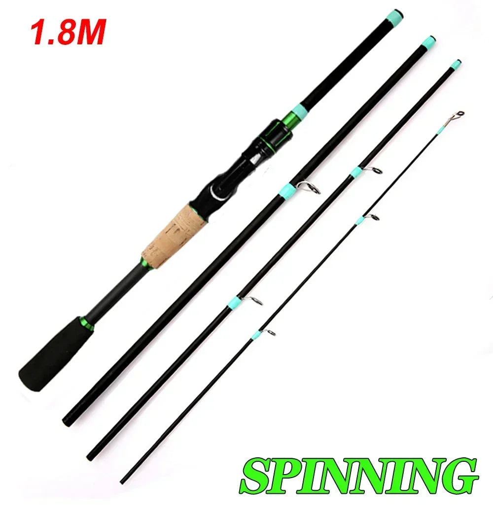 Casting Spinning Lure Fishing Rod – Ultralight Trout Jigging Pole