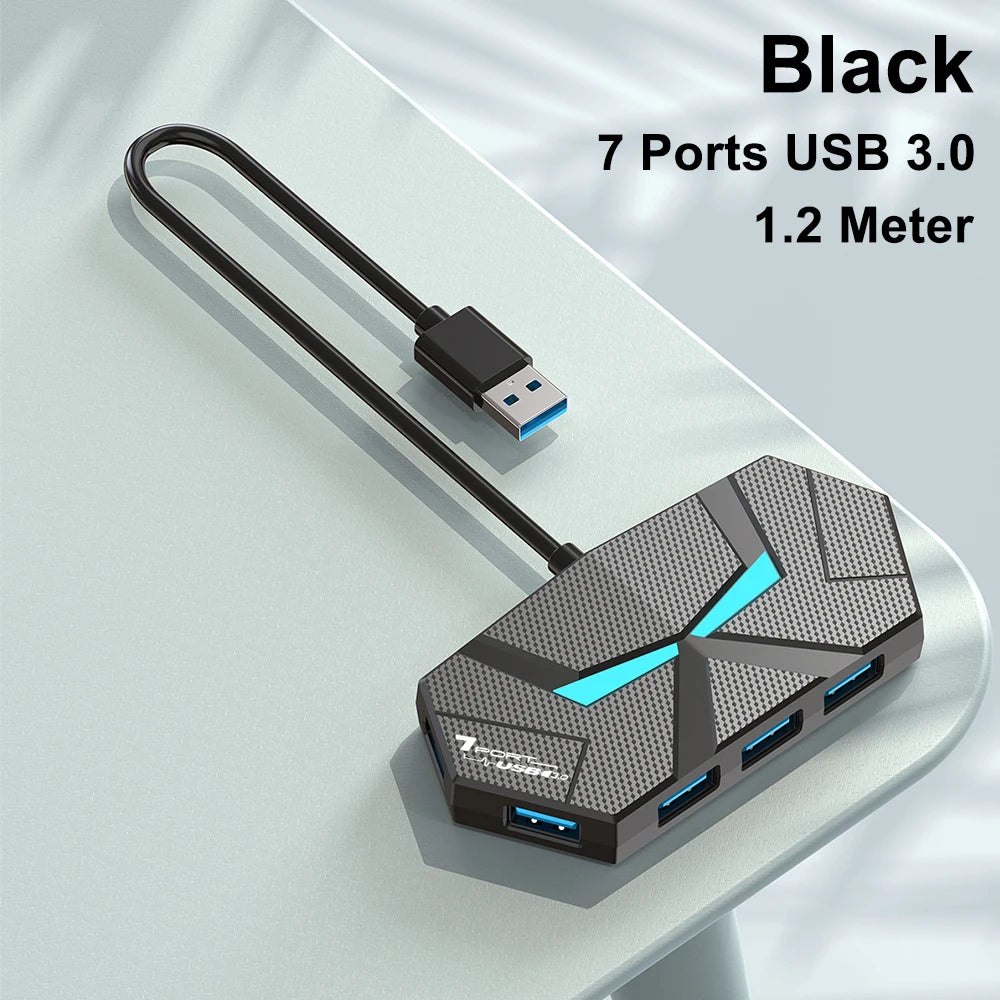 7-Port USB 3.0 High-Speed Docking Station