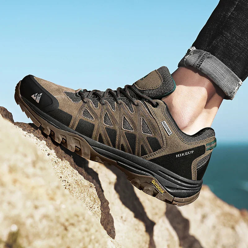 Men's Hiking Shoes by HIKEUP with durable construction, superior grip, breathable design, and all-day comfort for rugged outdoor terrains.