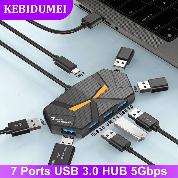 7-Port USB 3.0 High-Speed Docking Station