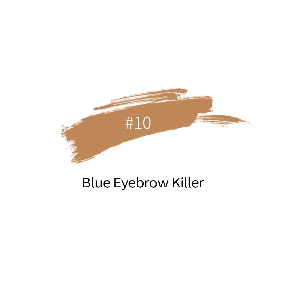 Borala 26 Colors permanent makeup pigment sample in shade #10 Blue Eyebrow Killer for eyebrows and cosmetic tattooing
