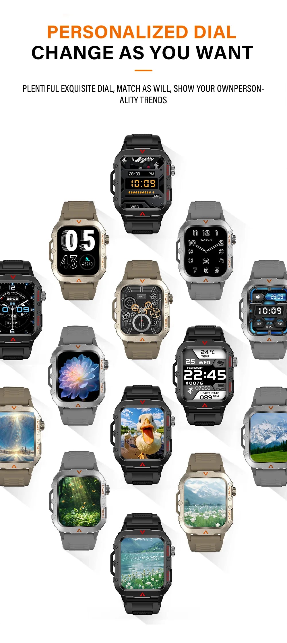 Men Sports Smart Watch