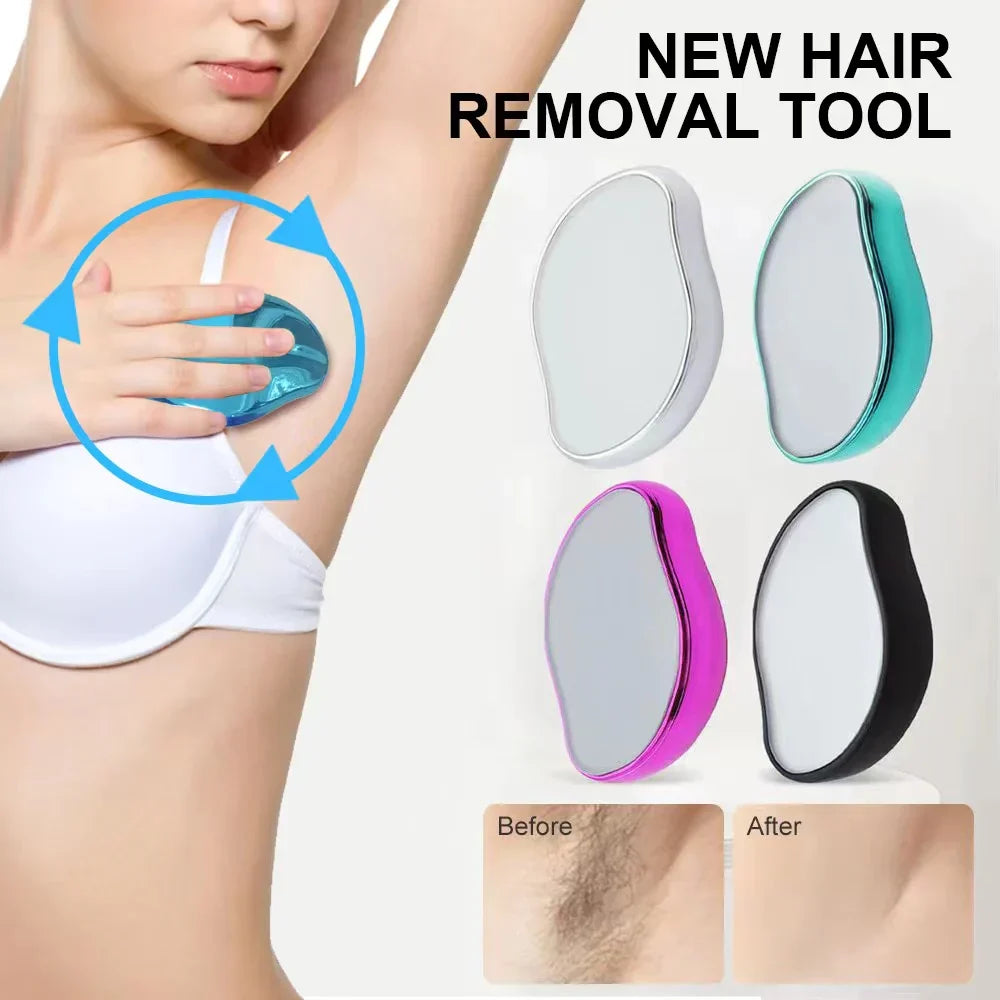 Crystal Hair Eraser reusable eco-friendly body hair removal tool for smooth skin