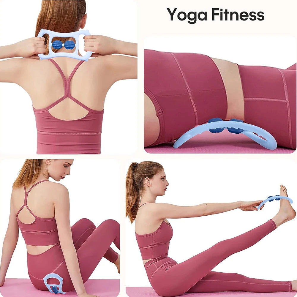 Round Massager Roller for Waist & Abdominal Muscles