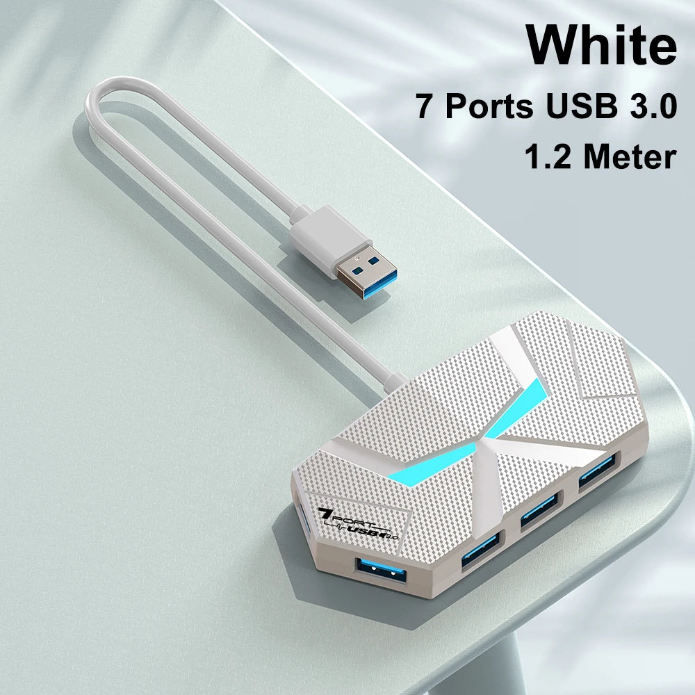 7-Port USB 3.0 High-Speed Docking Station