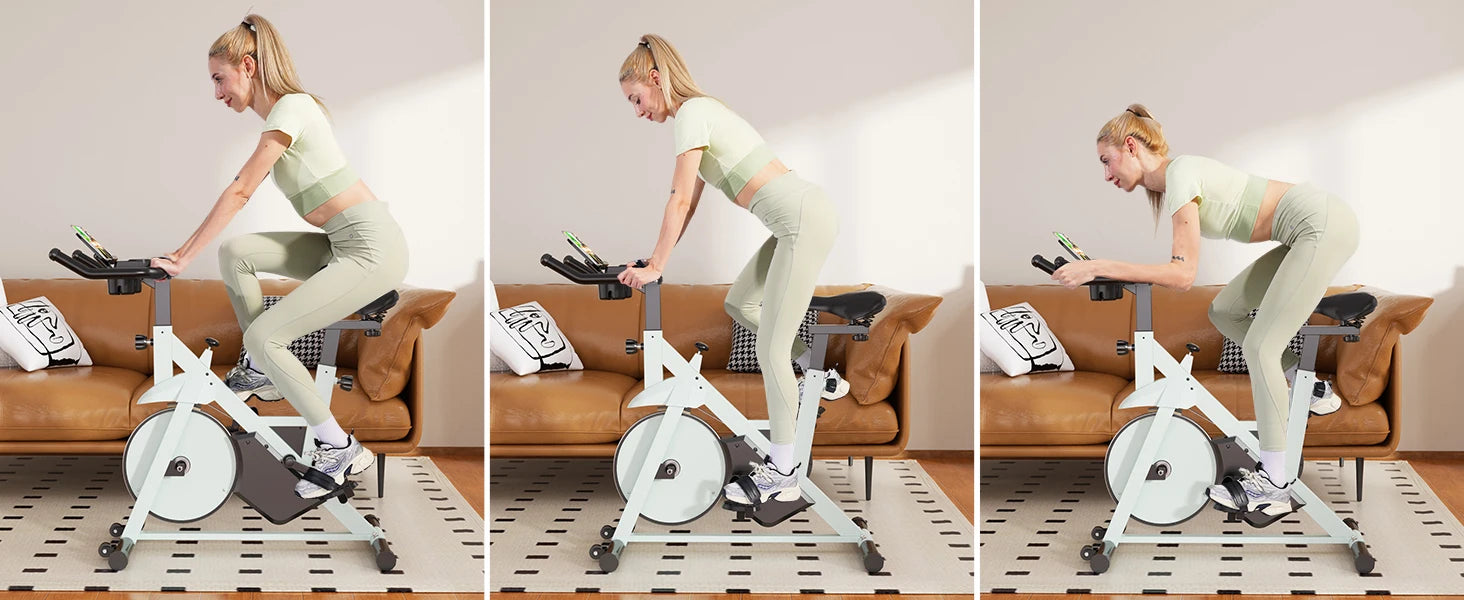 Superun Exercise Bike – 32-Level Magnetic Resistance for Home