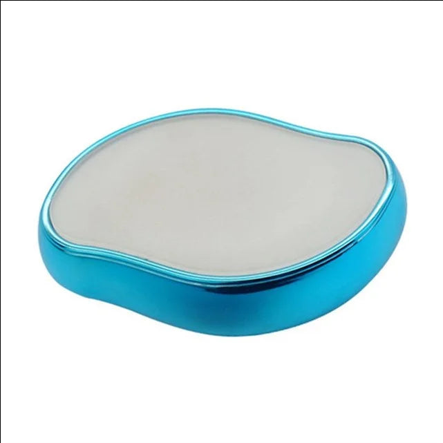 Crystal Hair Eraser reusable blue micro-crystal body hair removal tool for smooth skin