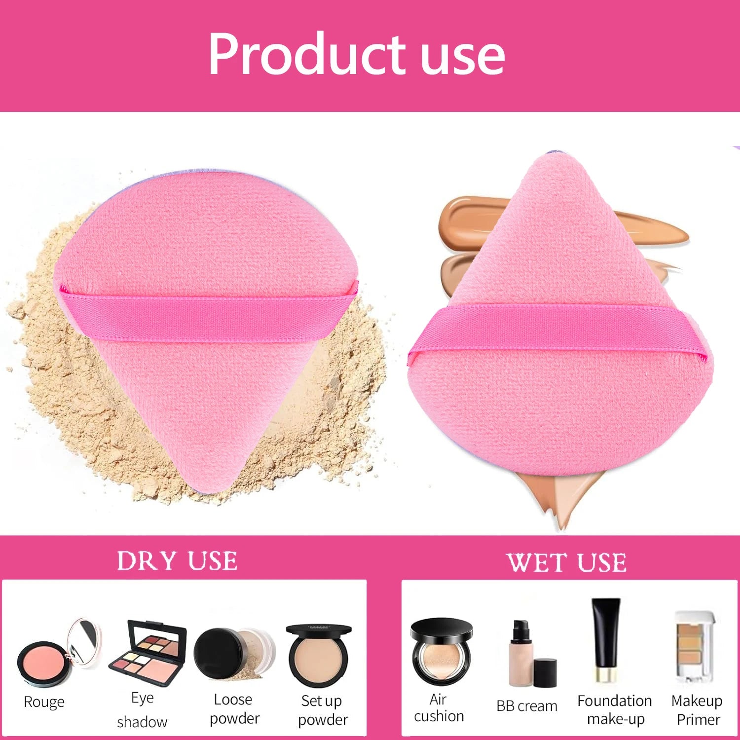 Complete Cosmetic Brush & Sponge Kit