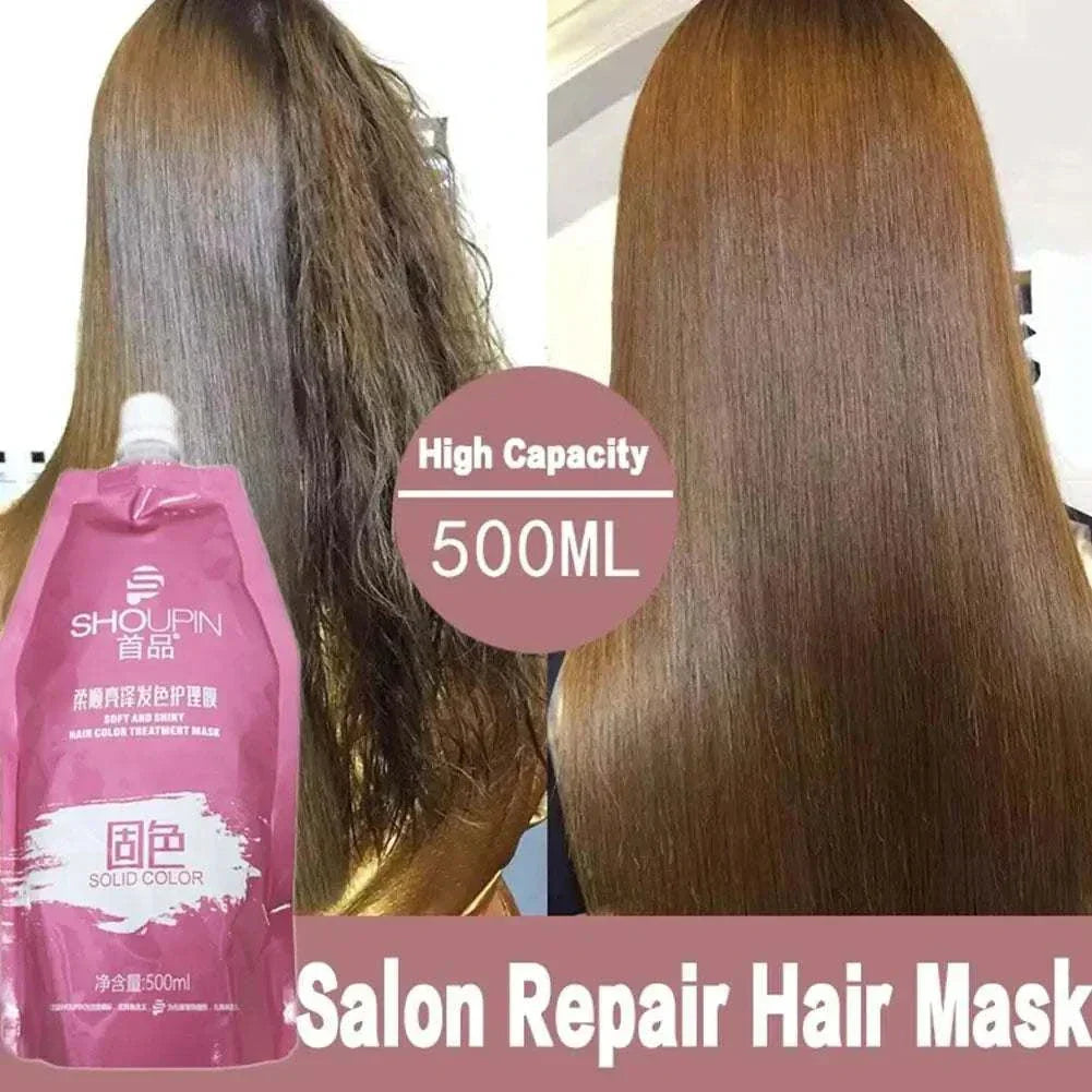 Magical Keratin Hair Mask 500ml for deep repair and smoothing of damaged, frizzy hair with keratin proteins