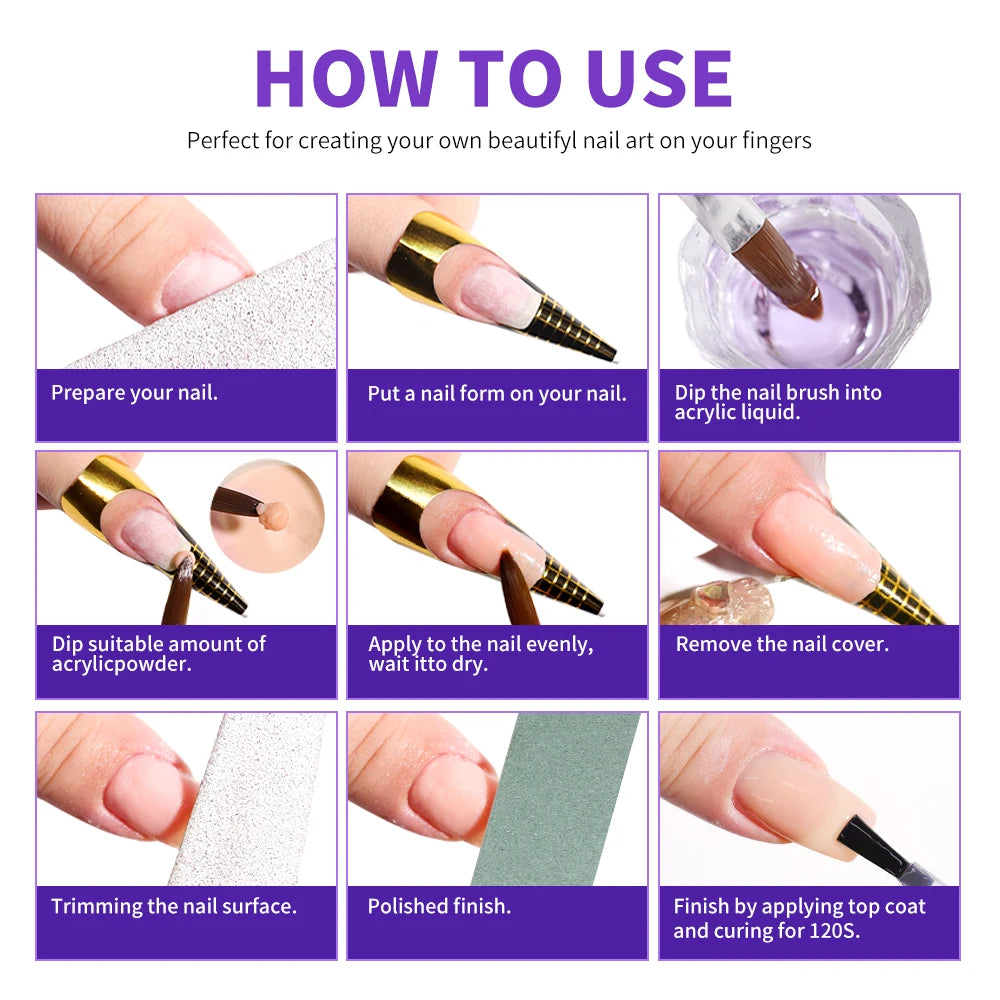Limegirl Large Capacity Nail Acrylic Liquid Monomer