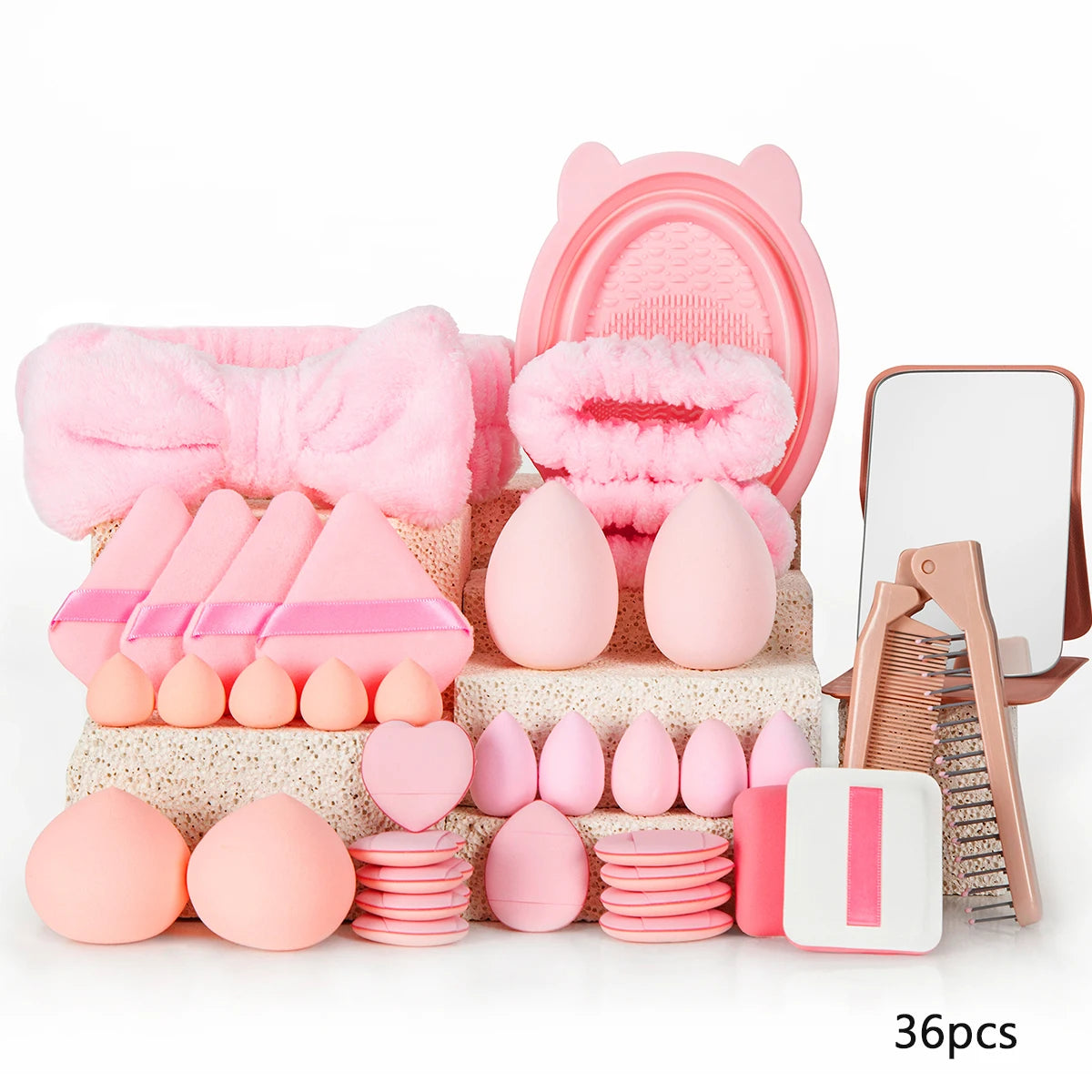Complete Cosmetic Brush & Sponge Kit