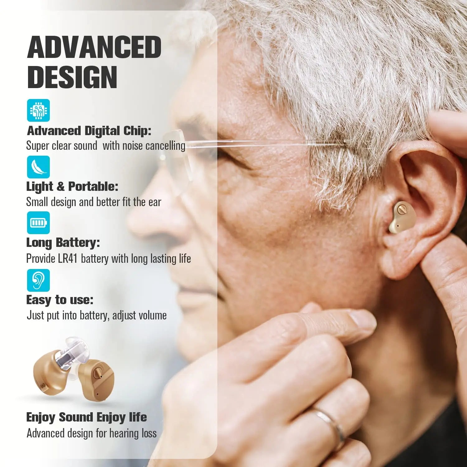 Mini Hearing Aids for Seniors