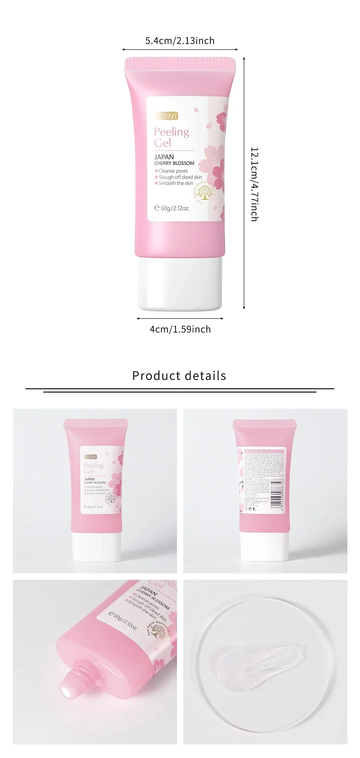 LAIKOU Face Gel lightweight hydrating gel with natural ingredients for all skin types in travel-friendly packaging