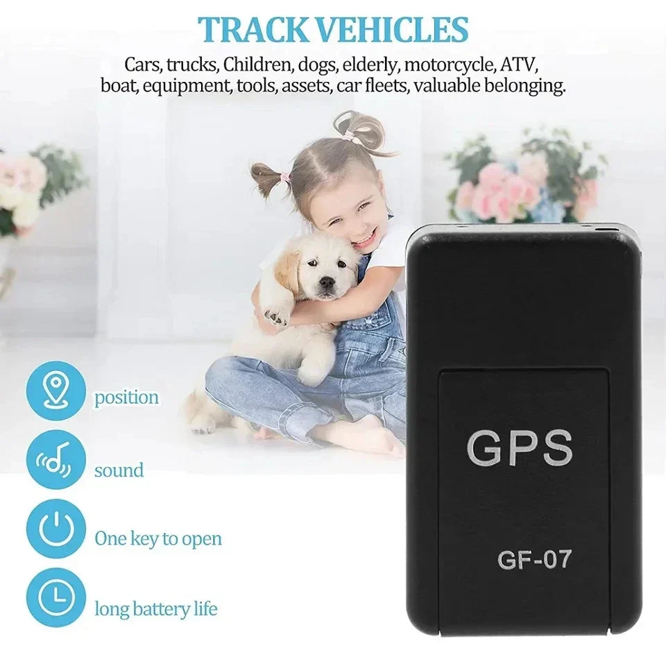 Compact Micro Magnetic GPS Tracker GF-07 with long battery life for vehicle and asset tracking