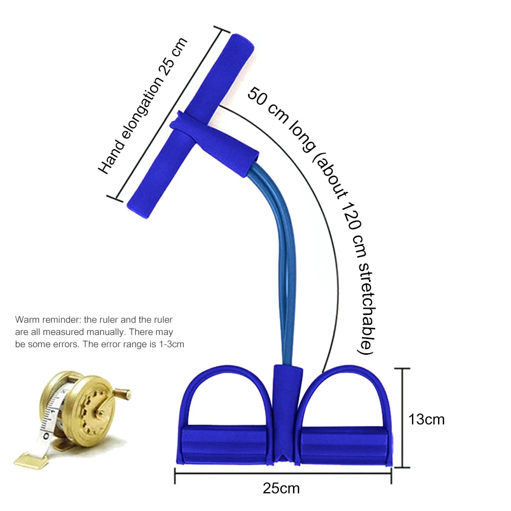 Pedal Pulling Resistance Band Sit-up Assistant: