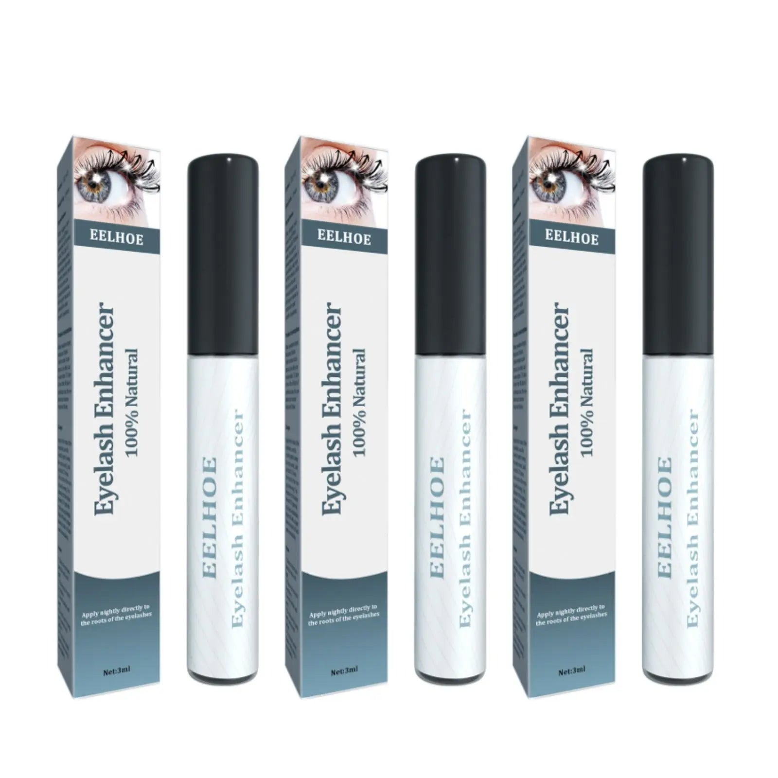 EELHOE Eyelash Enhancer Serum 3ml for natural lash lengthening and strengthening