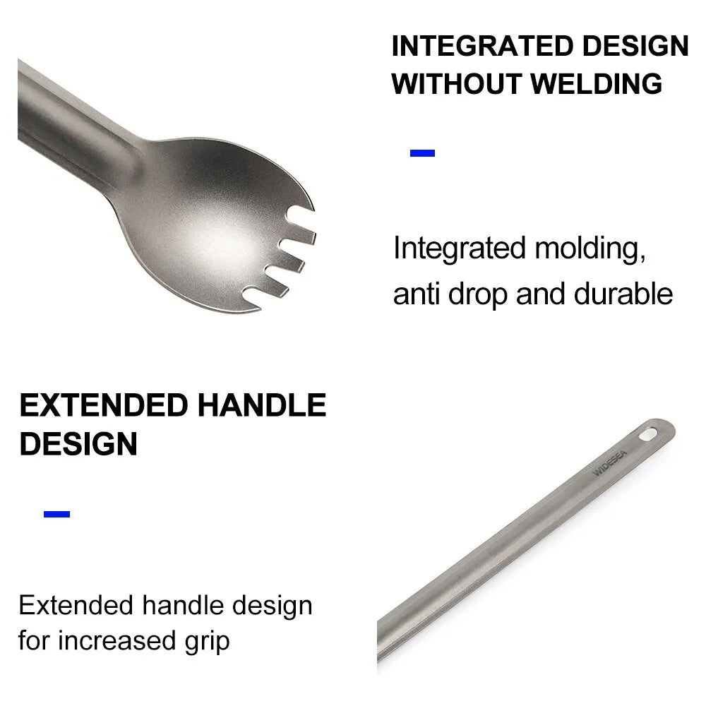 Widesea Camping Titanium Spork