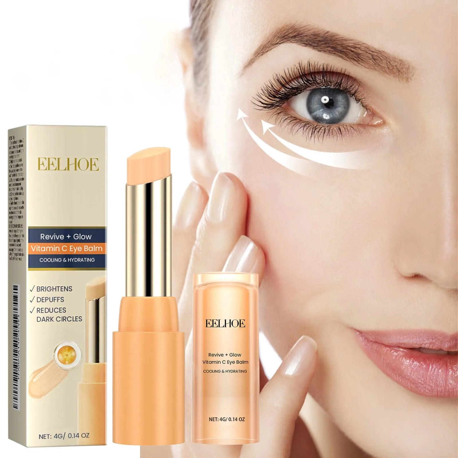 Vitamin C Eye Balm Stick – Brighten Eyes & Reduce Dark Circles