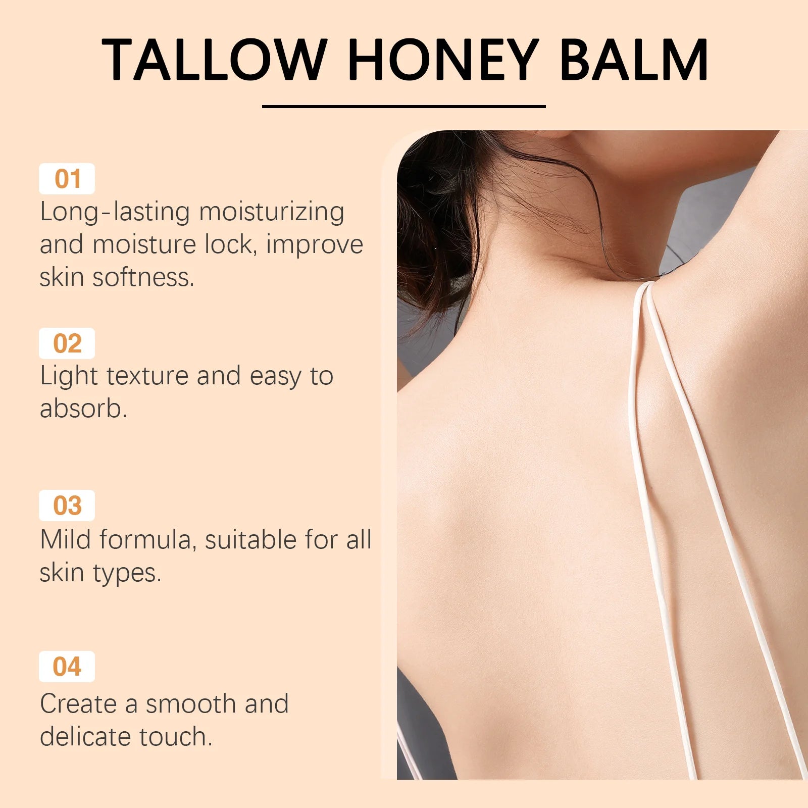Beef Tallow Honey Moisturizer