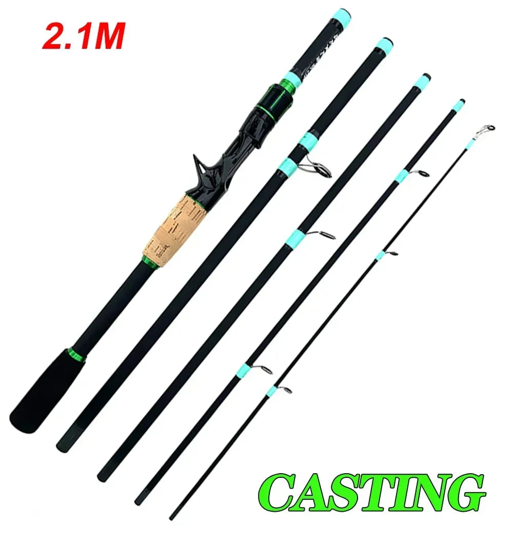 Casting Spinning Lure Fishing Rod – Ultralight Trout Jigging Pole