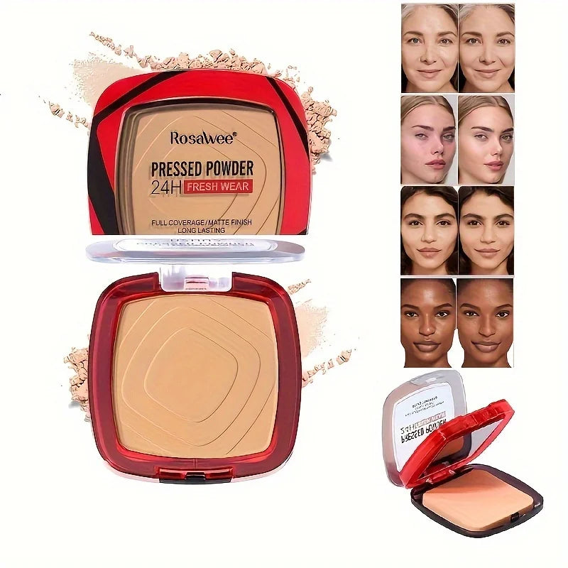 Pressed Powder Foundation with Puff Applicator