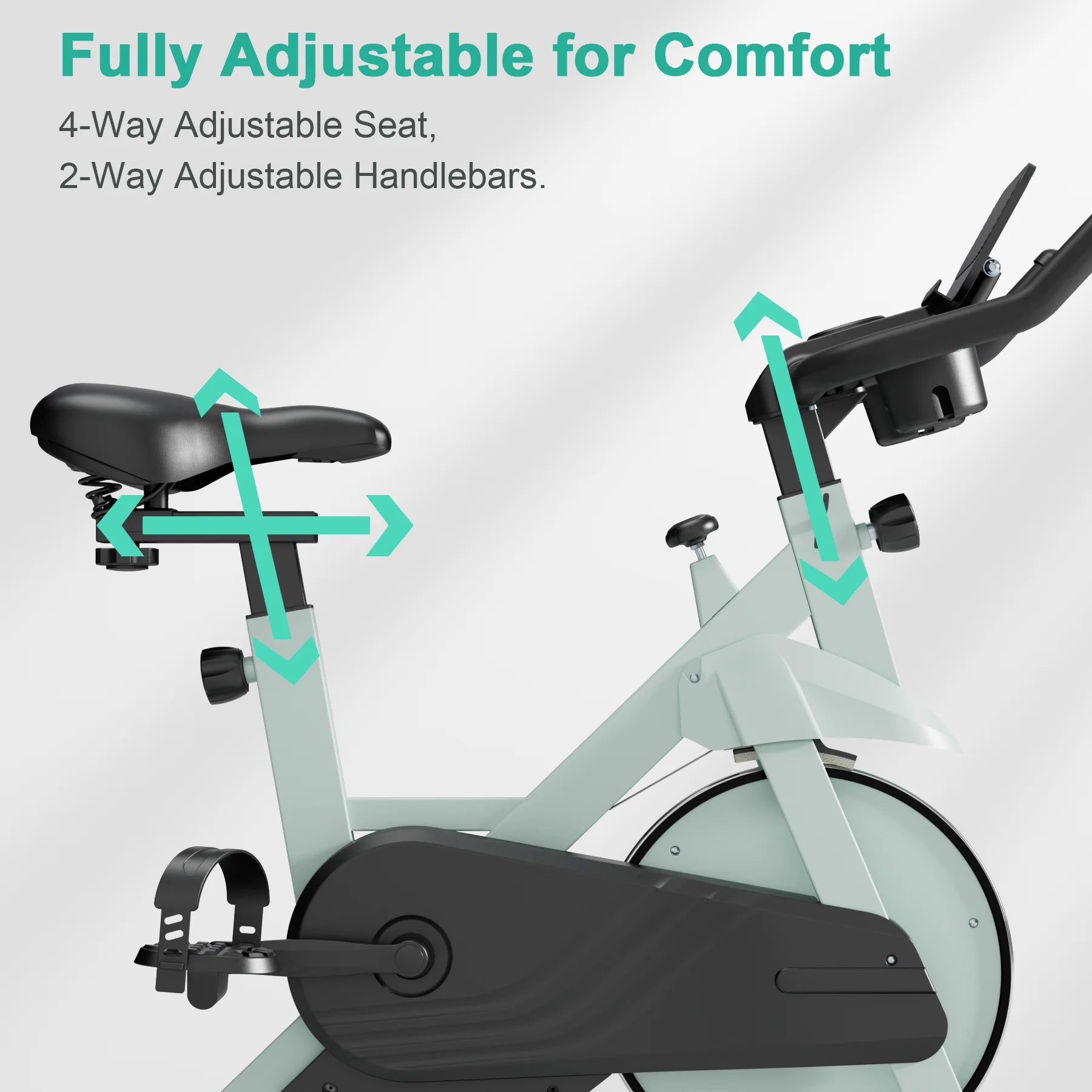 Superun Exercise Bike – 32-Level Magnetic Resistance for Home