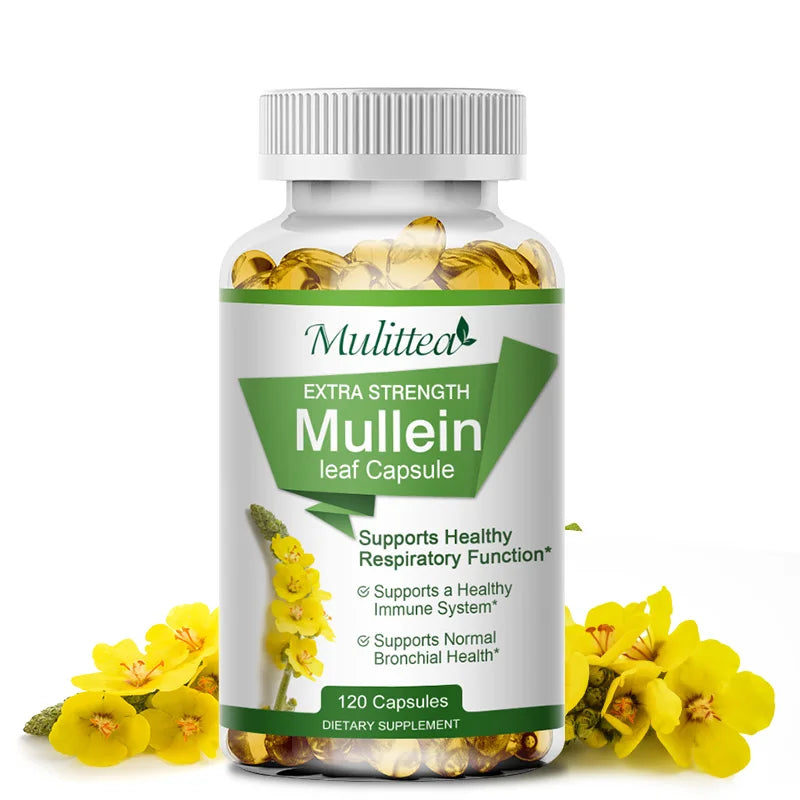 Natural Mullein Leaf Capsules