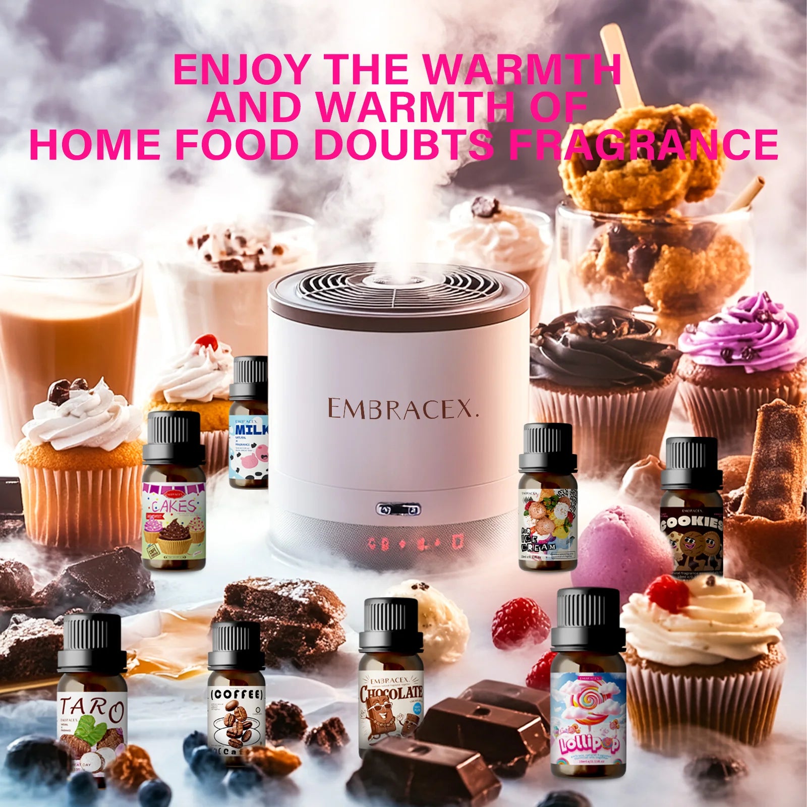 12-Type Gourmet Essential Oils Perfumes