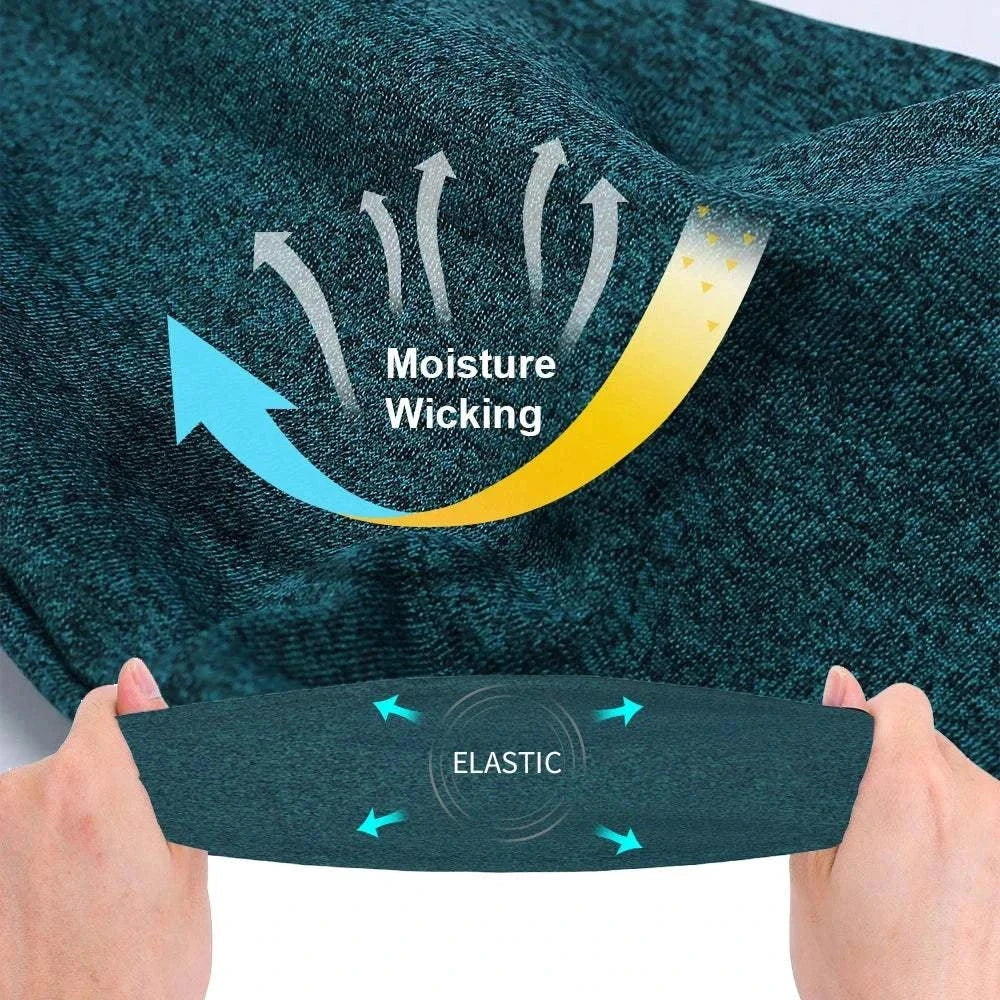 Fashion Sweatband Sport Headband made of elastic, moisture-wicking fabric for active workouts and sports