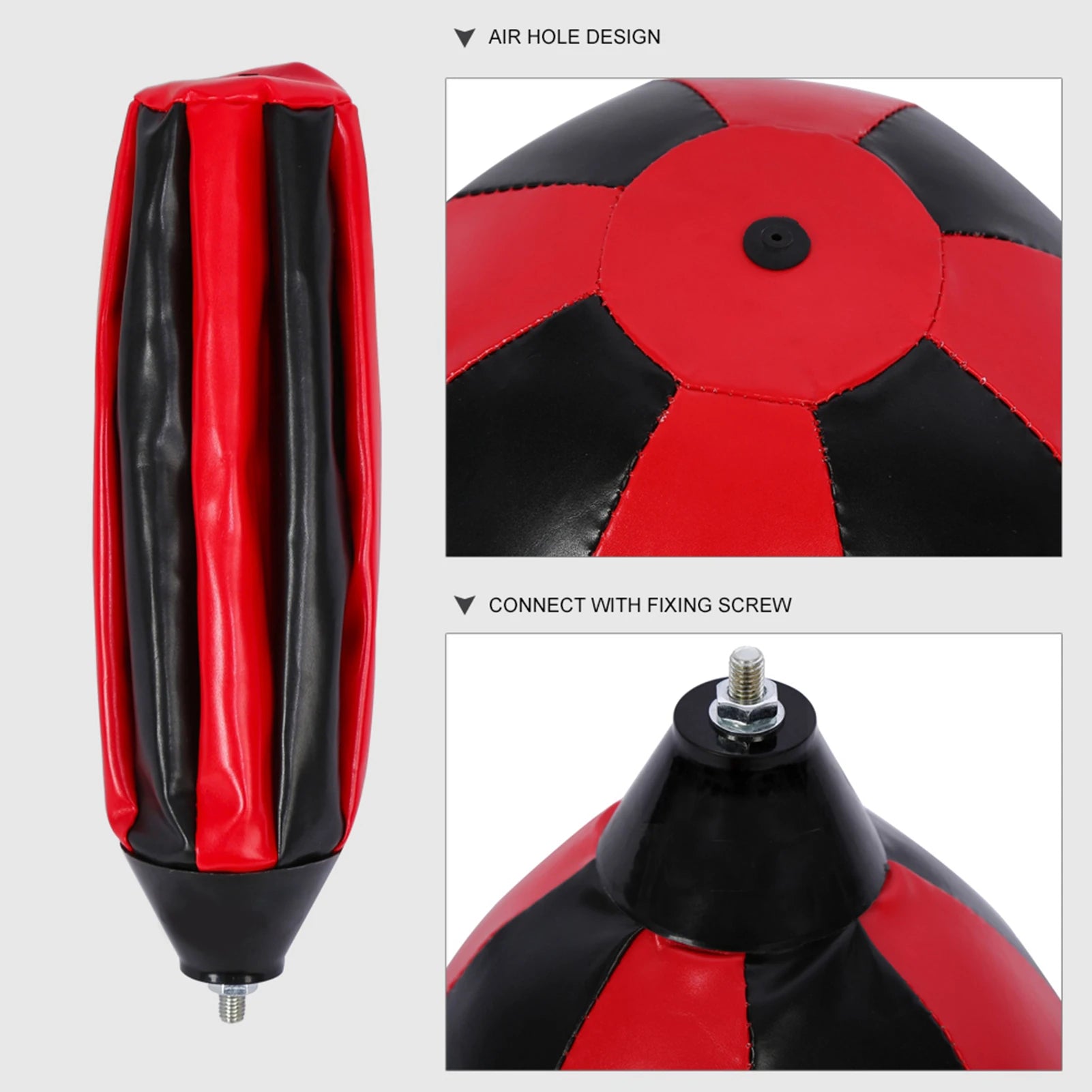 Adjustable Height Kids Punching Ball Set with Gloves