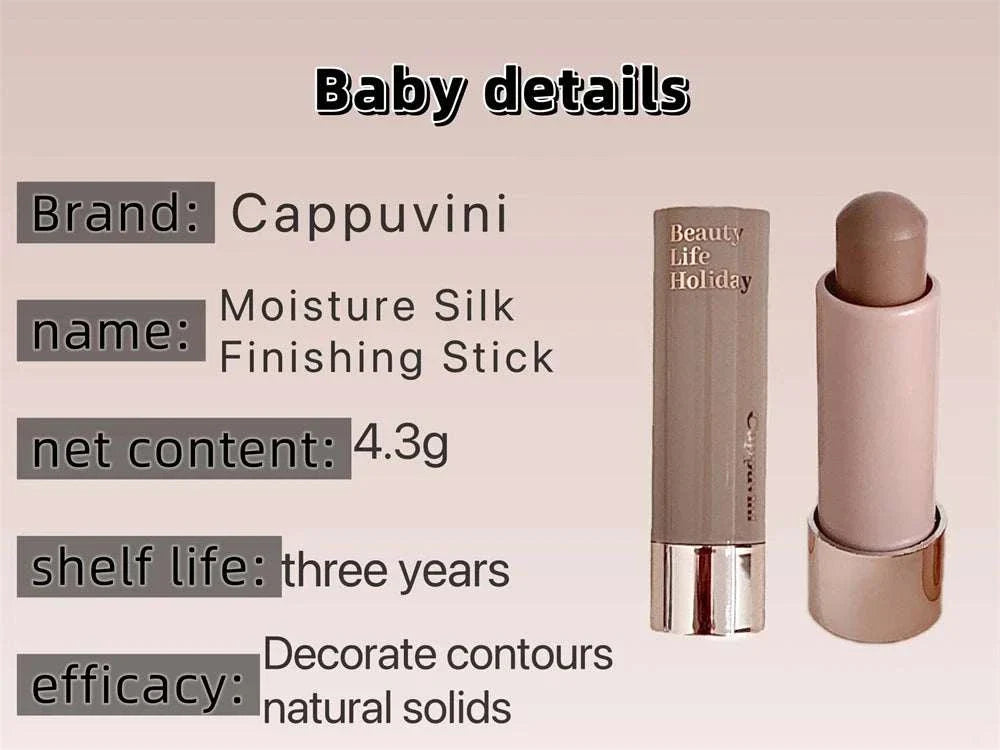 Moisturizing matte concealer contour stick for smooth, long-lasting, waterproof makeup with natural finish