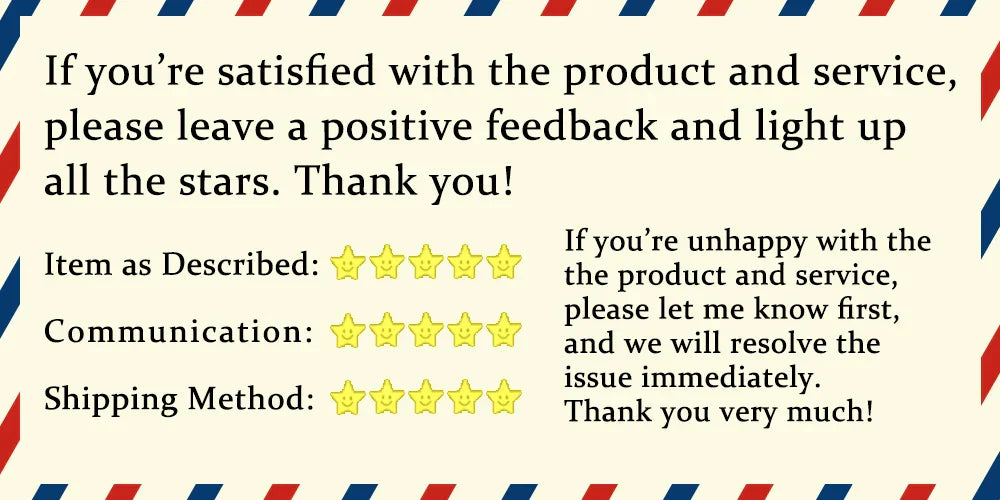 Customer feedback request card for a non-slip yoga mat product and service satisfaction
