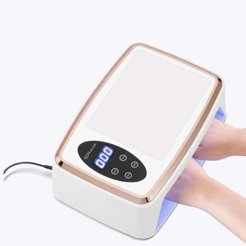 90 LEDS Nail Dryer UV LED Nail Lamp with digital timer and motion sensor for fast gel polish curing