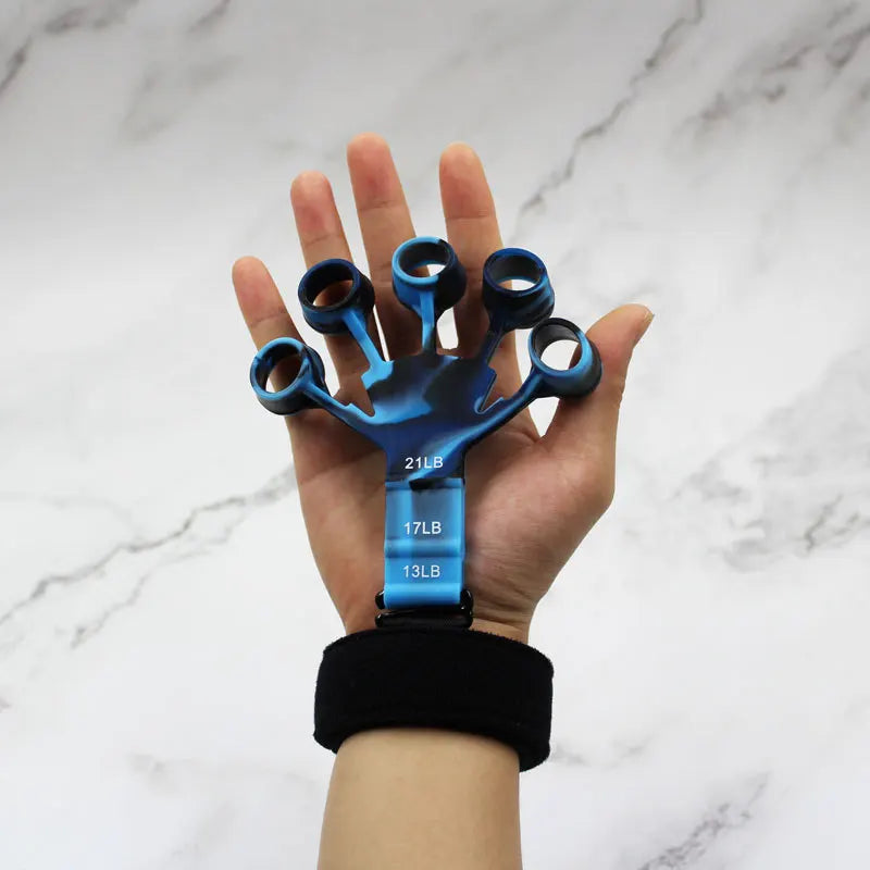 Finger Gripper Hand Strengthener – 6 Level Adjustable Finger Exerciser