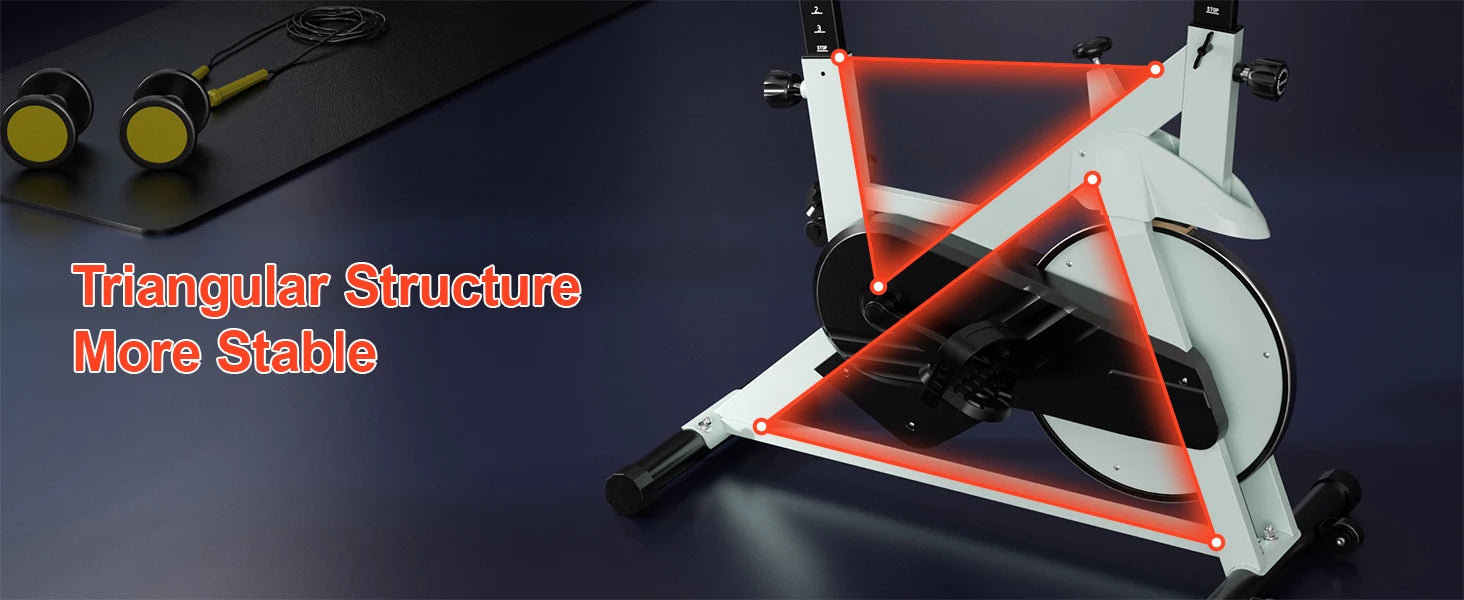 Superun Exercise Bike – 32-Level Magnetic Resistance for Home