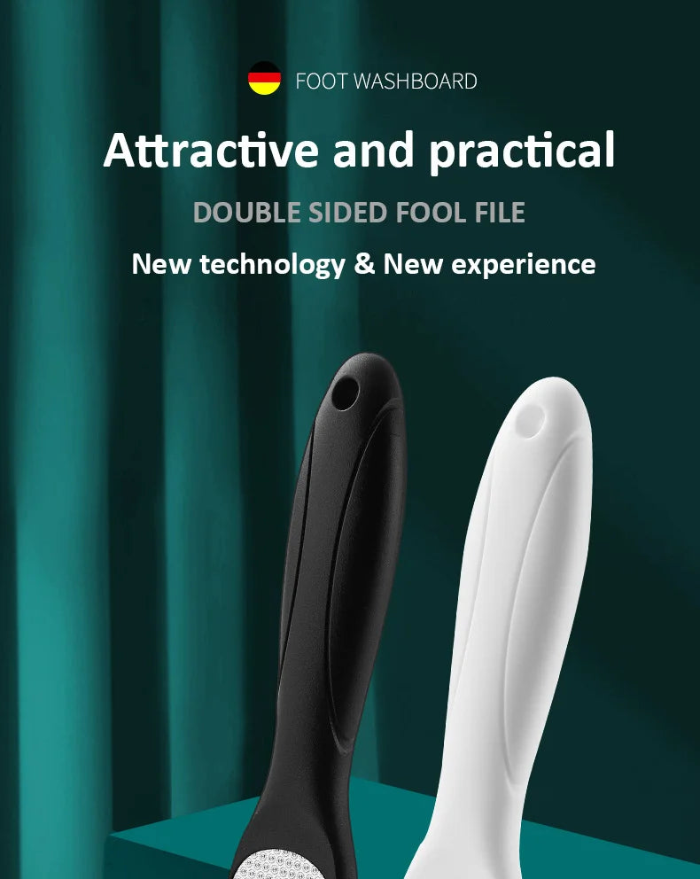 High-Quality 304 Stainless Steel Foot File – Double-Sided Callus Remover