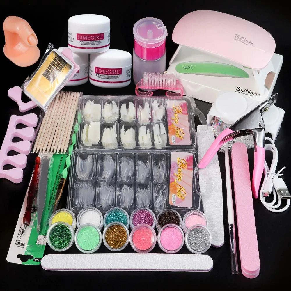 Nail Acrylic Powder & Liquid Monomer Set