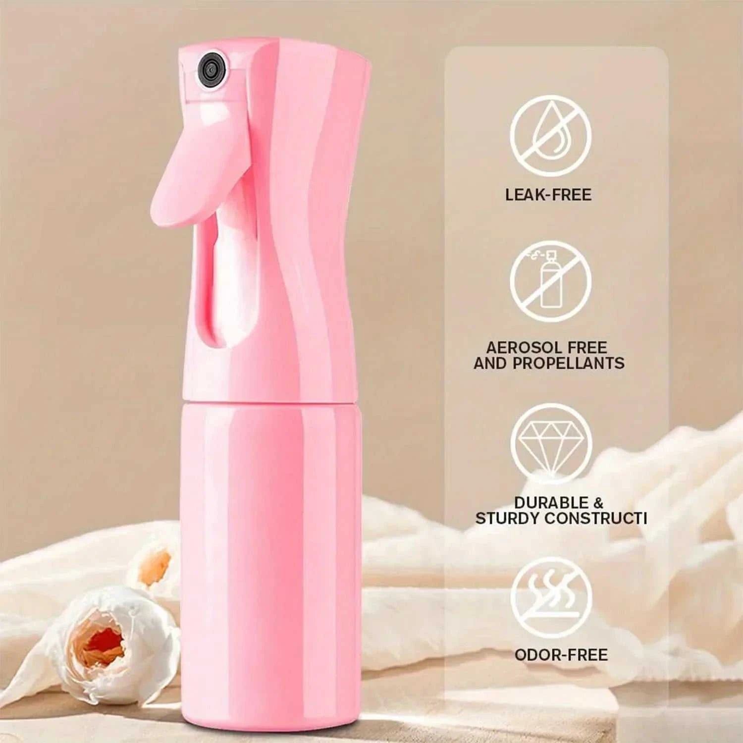 Refillable Continuous Spray Bottles