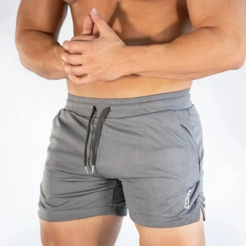 2026 New Men's Gym Training Shorts, Sports and Leisure Fitness Mesh Beach Shorts, Quick Drying Breathable Men's Shorts