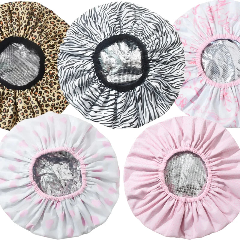 Self-Heating Tin Foil Steam Hair Mask Cap