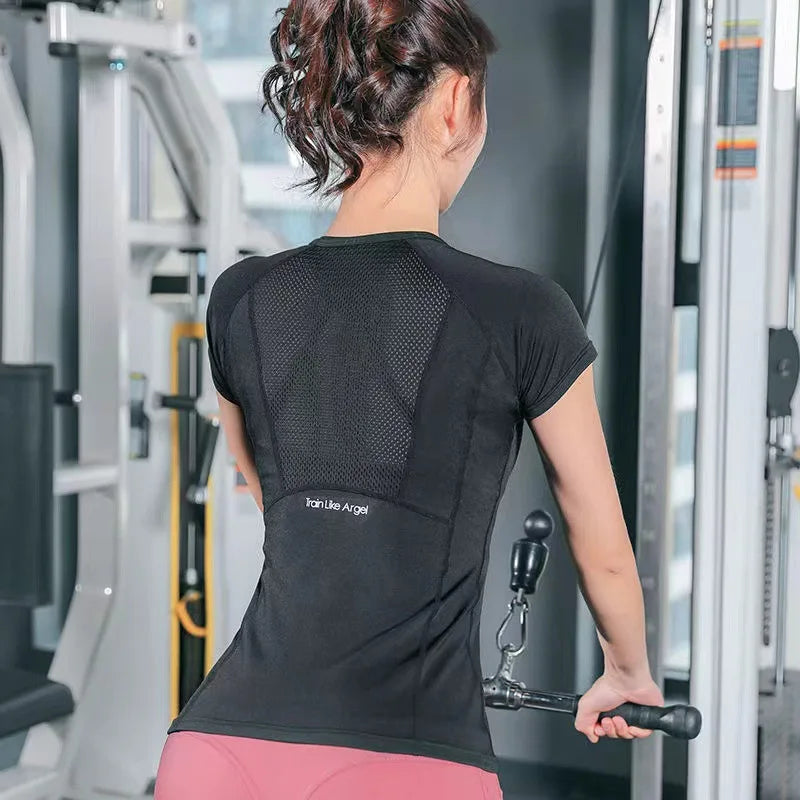 Ladies Sportswear Yoga T-Shirt