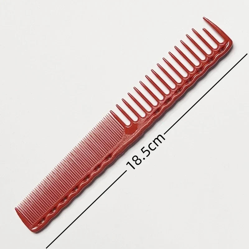 Professional Haircut Comb Y0506 with precision teeth and ergonomic grip in durable resin material