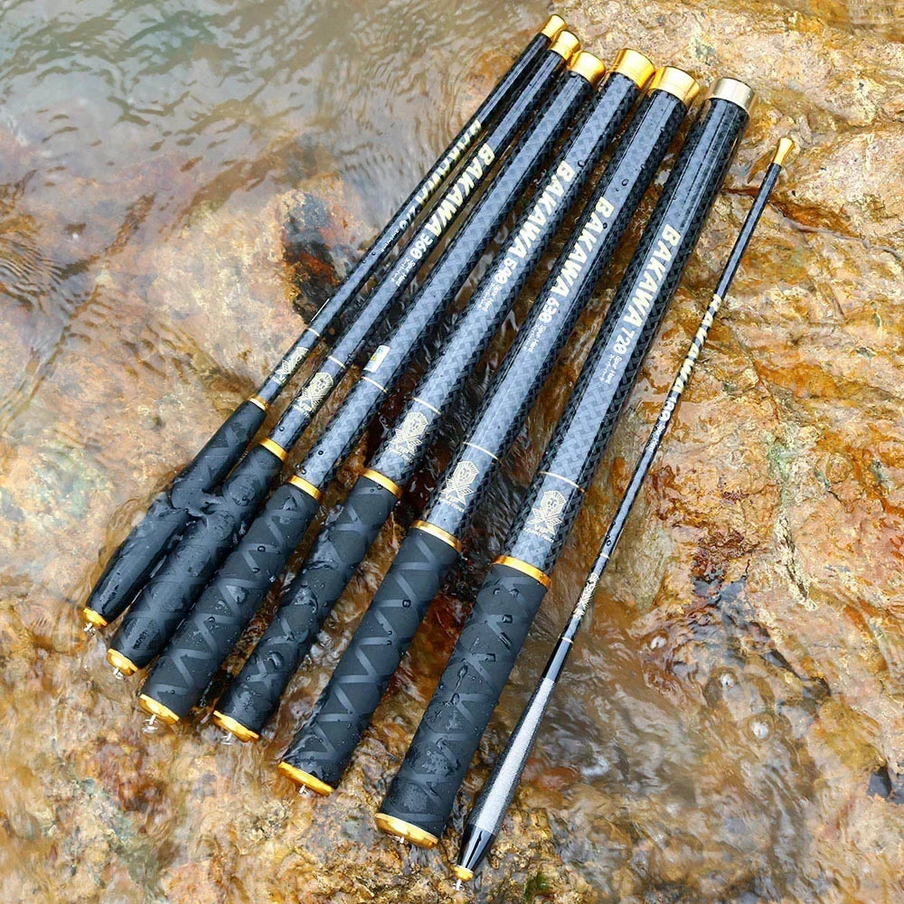 BAKAWA Ultralight Carbon Fishing Rods