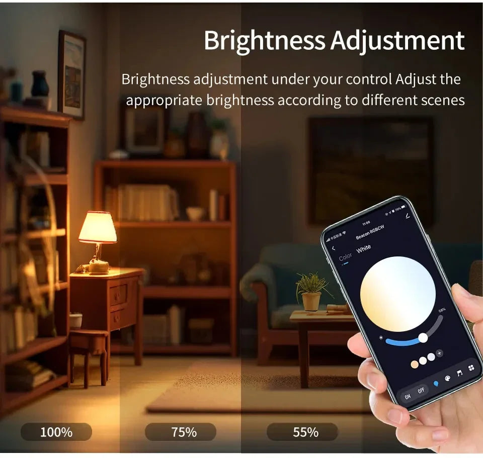 LED Light RGB Lamp Spotlight: