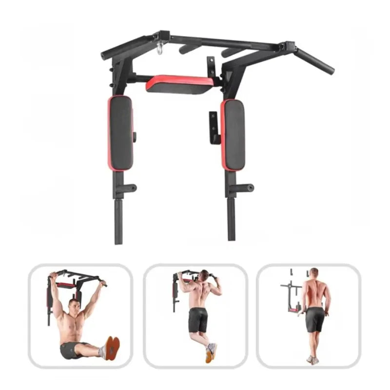 2026 Pull up Dip Station Outdoor Pull up Bar Power Tower for Wall