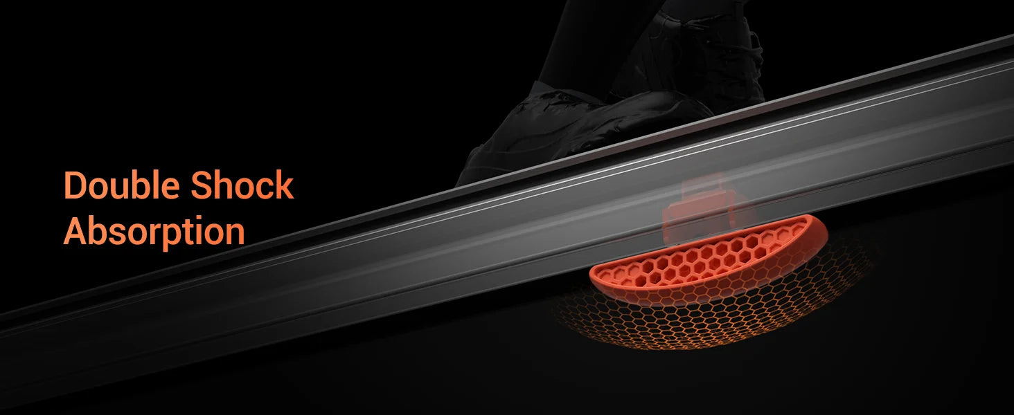 3.0HP Foldable Home Treadmill – Quiet, Durable & Shock Absorbing