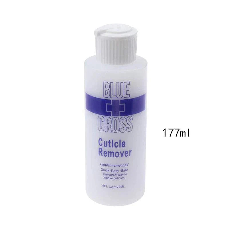 Blue Cross Foot Cuticle Remove Dead Foot Exfoliator bottle 177ml for soft, smooth feet